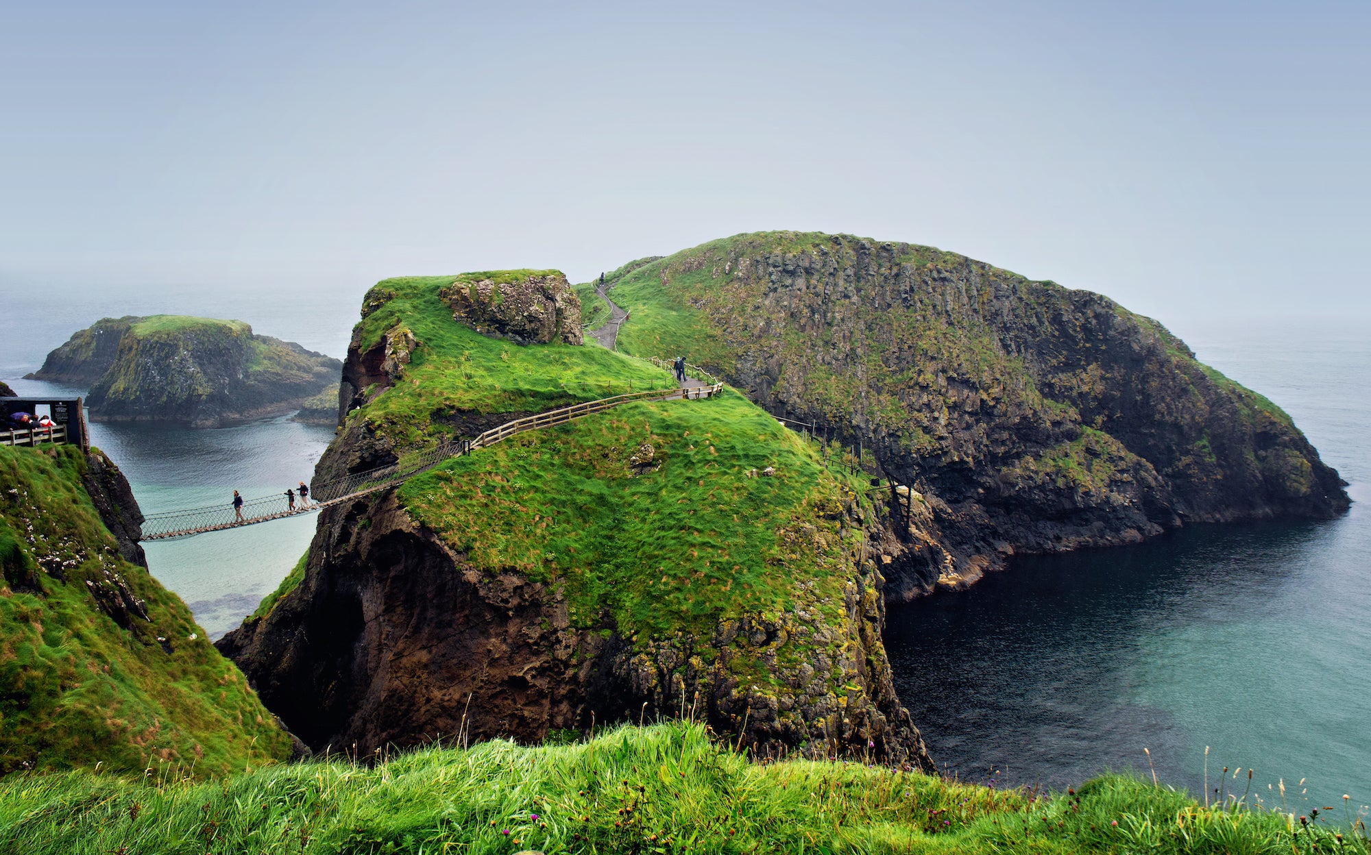 Tickets Now Required To Cross Northern Ireland S Rope Bridge The   Carrick A Rede Rope Bridge Featured 