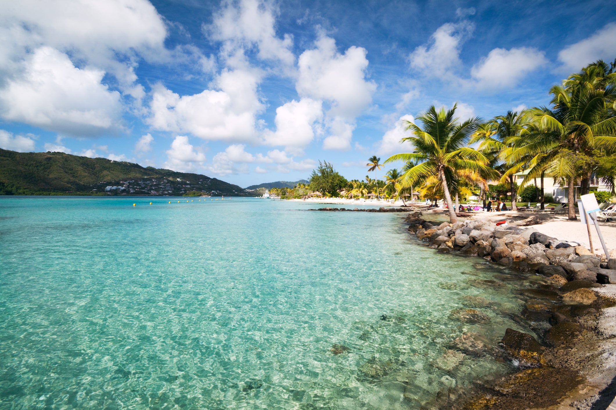 View of Martinique