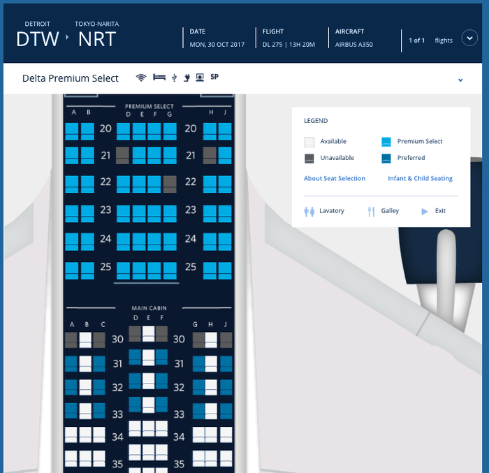 Delta's First A350 Now Bookable With Cash or SkyMiles