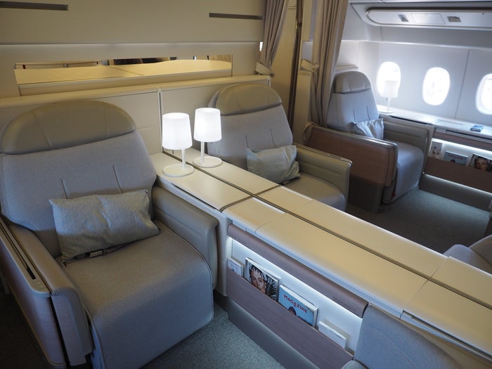 Air France Difference Between Business And La Premiere Review: Air France (777) First Class From Paris to New York