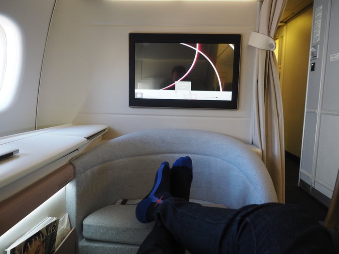 Air France Difference Between Business And La Premiere Review: Air France (777) First Class From Paris to New York