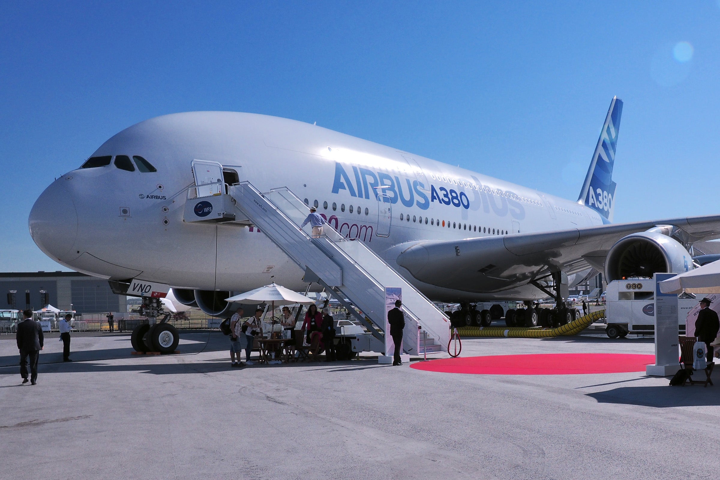 Airbus A380plus Paris Air Show
