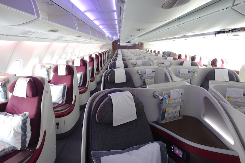 Flight Review Qatar A380 Business Class Doha To Paris