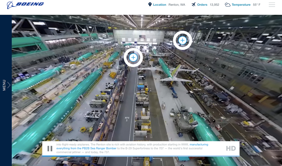 boeing factory virtual tour