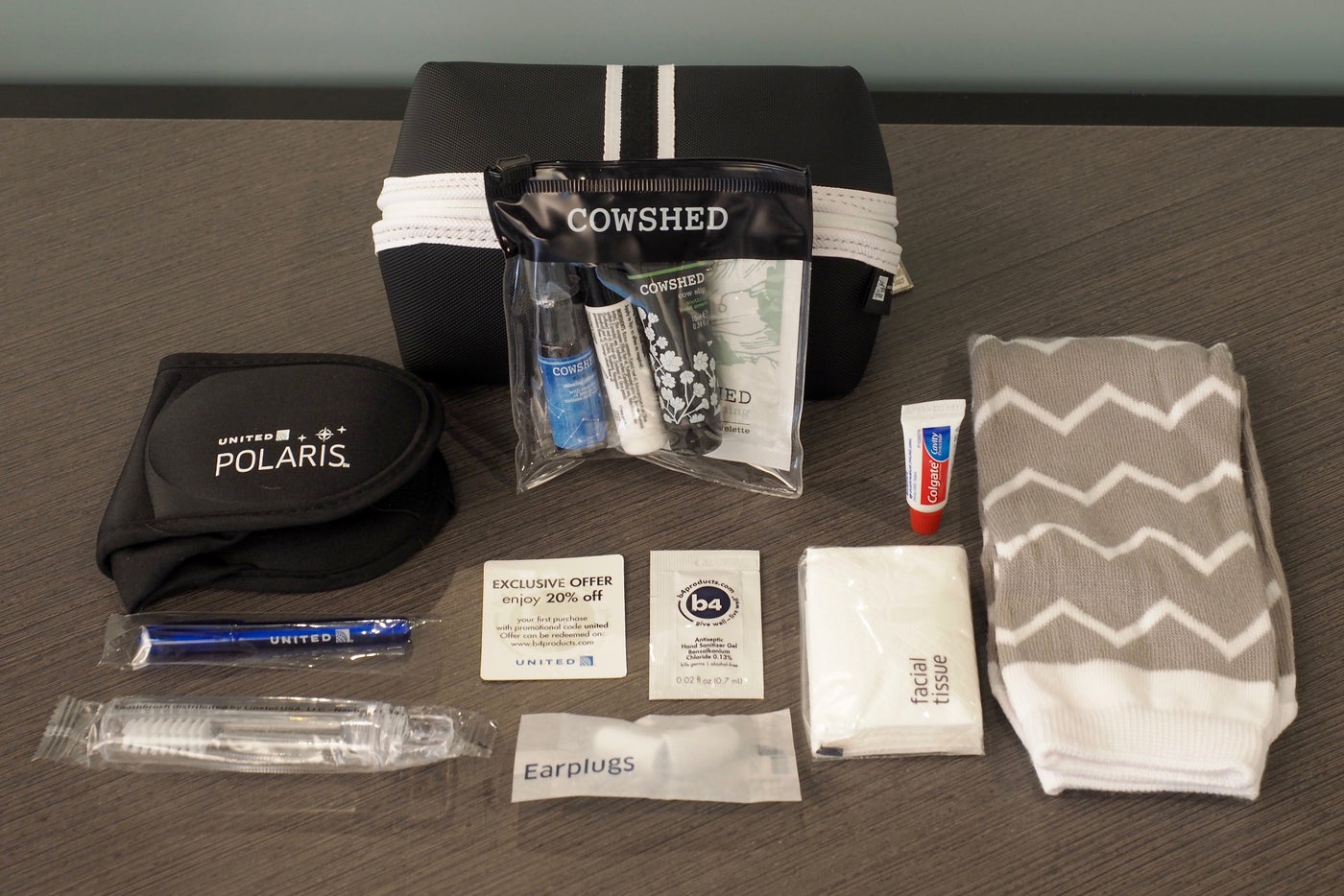 Inside United's New Polaris and Premium-Cabin Amenity Kits