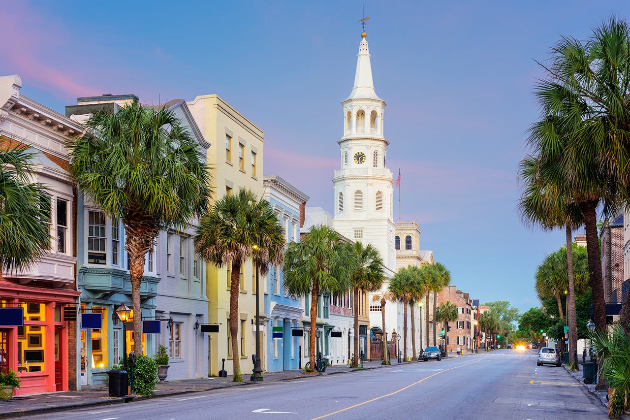 Charleston, South Carolina, USA in the French Quarter. (Photo by SeanPavonePhoto / Getty Images)