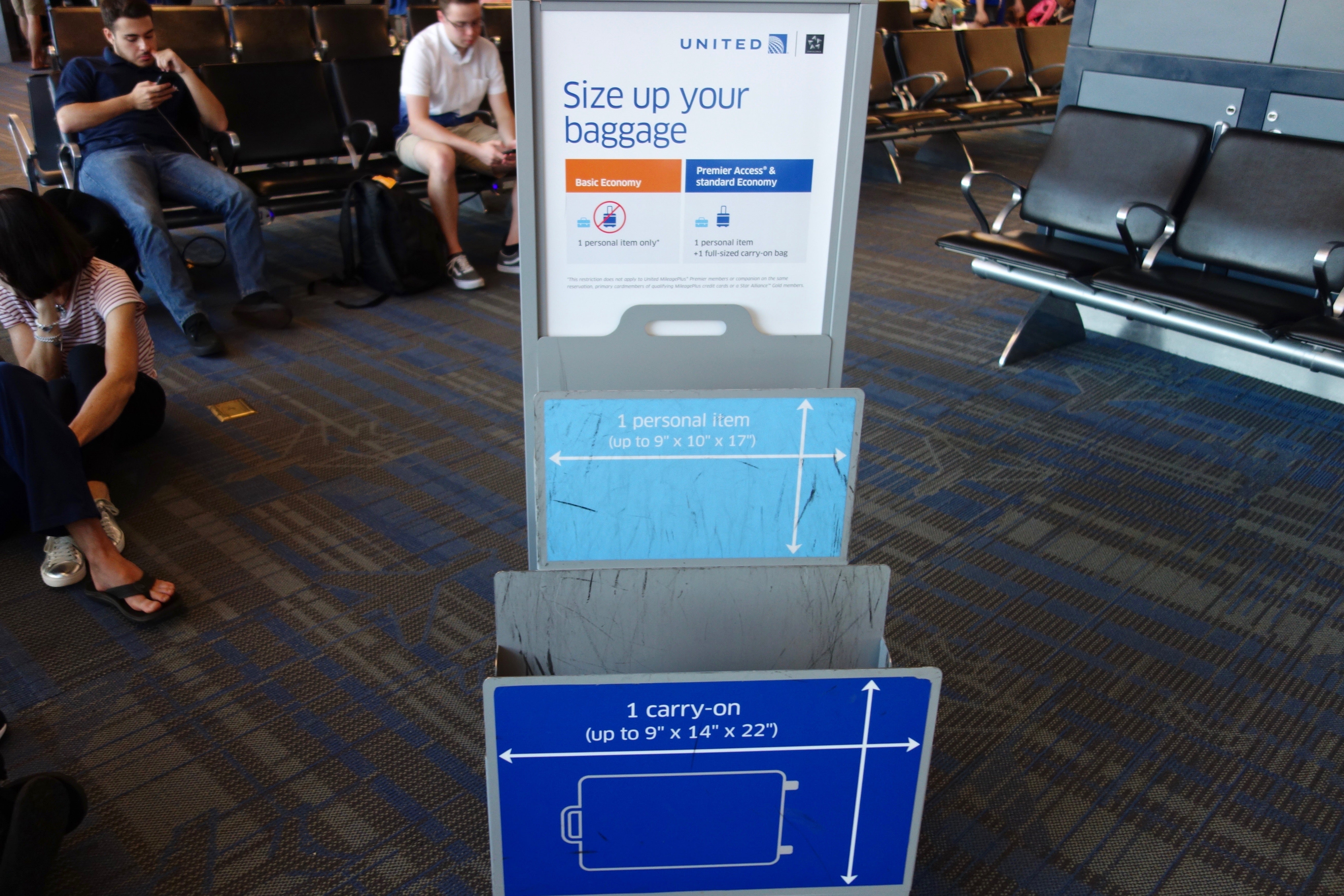 United Airlines Basic Economy Bans Carry On Luggage - Thrillist