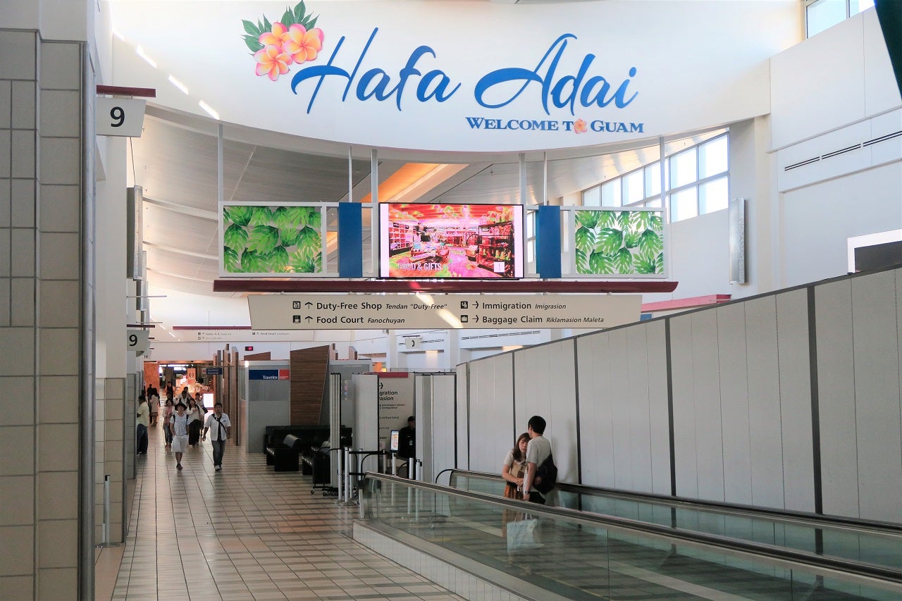 North Korea's Threats Not Fazing Anybody at the Guam Airport The