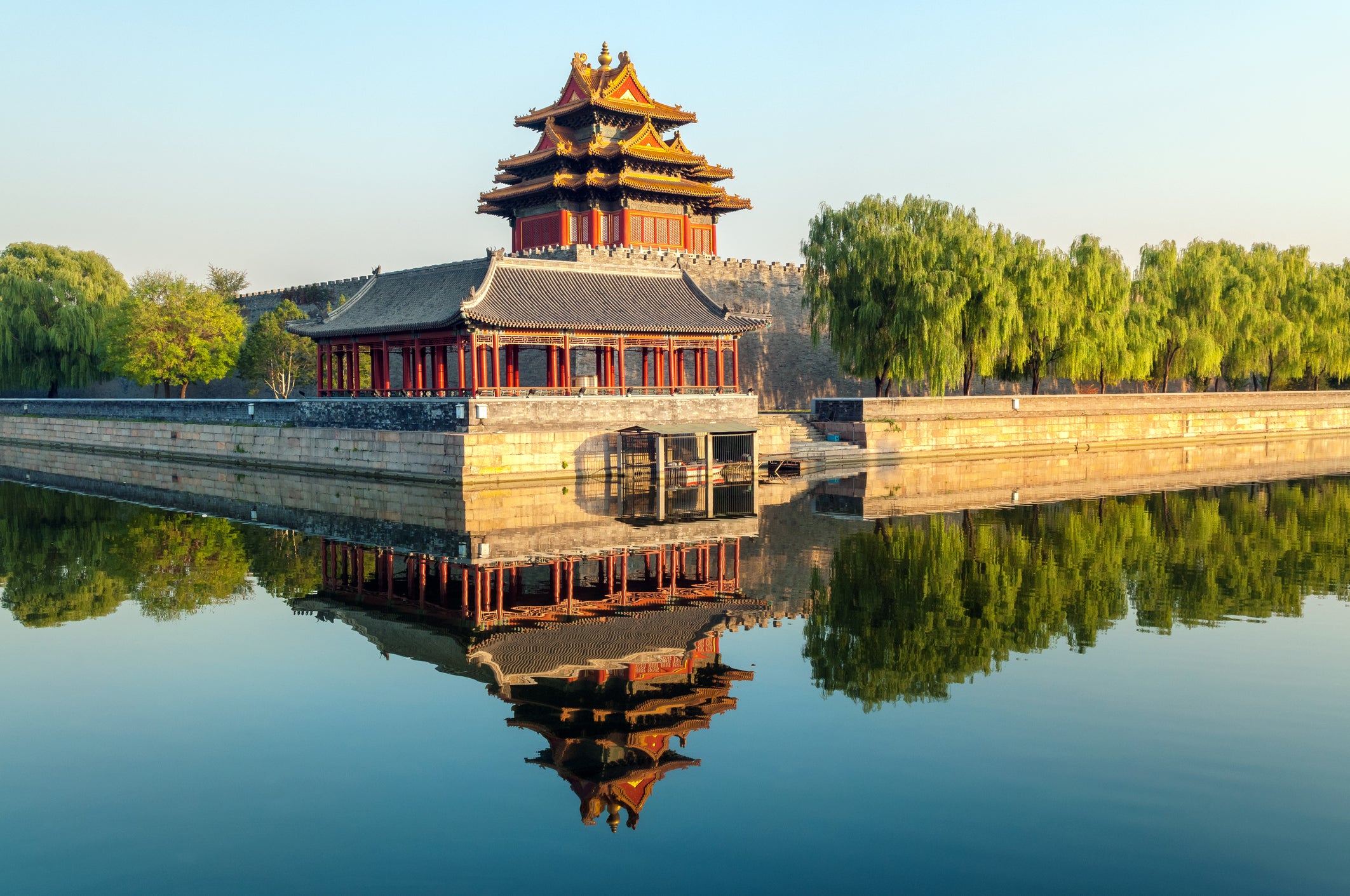 Northwest Wall of Forbidden City, Beijing China