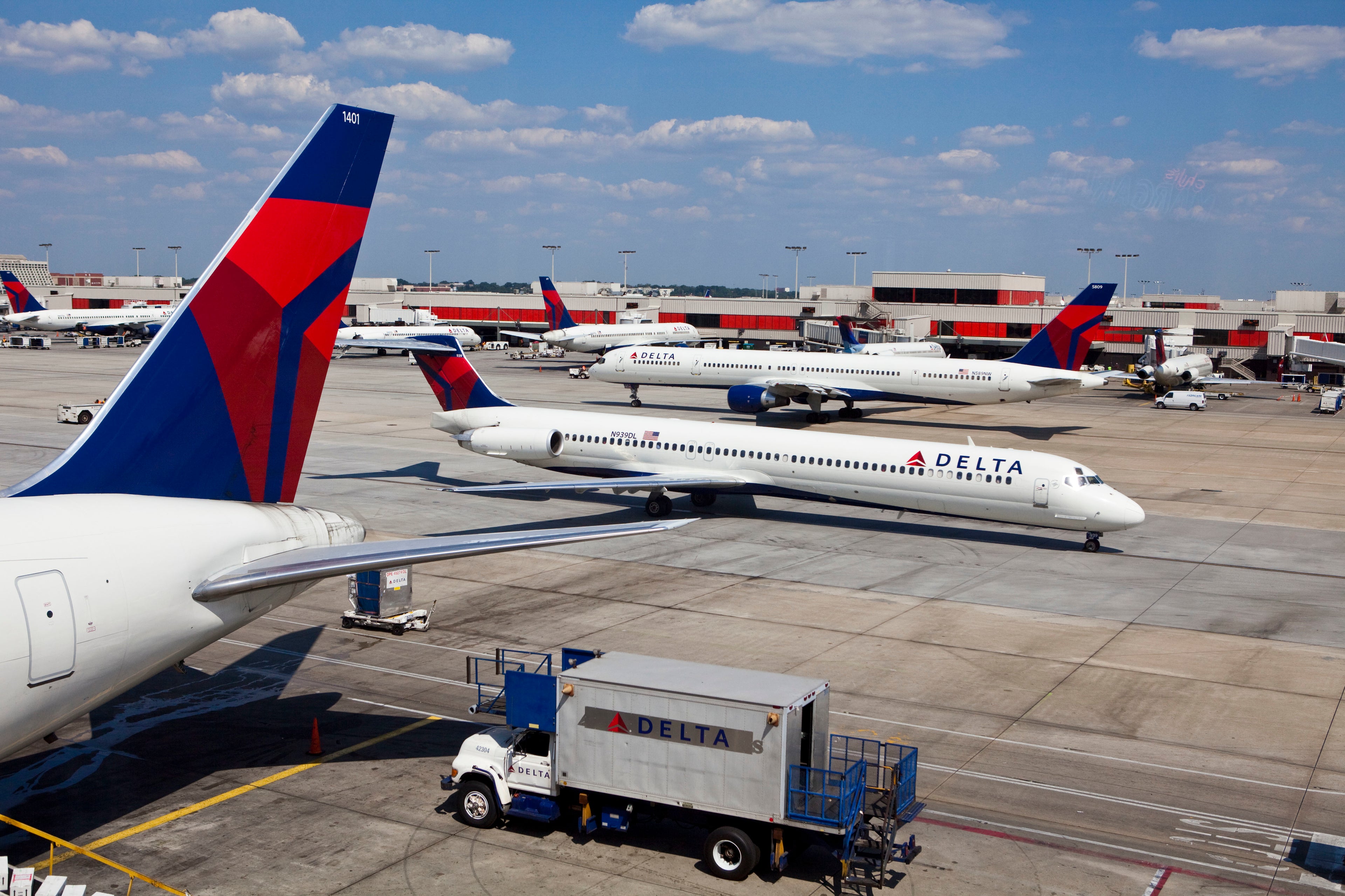 USA - Transportation - Delta Airlines Hub at Hartsfield-Jackson Atlanta International