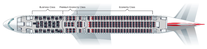 Check out Austrian Airlines' New Premium Economy Seat - The Points Guy