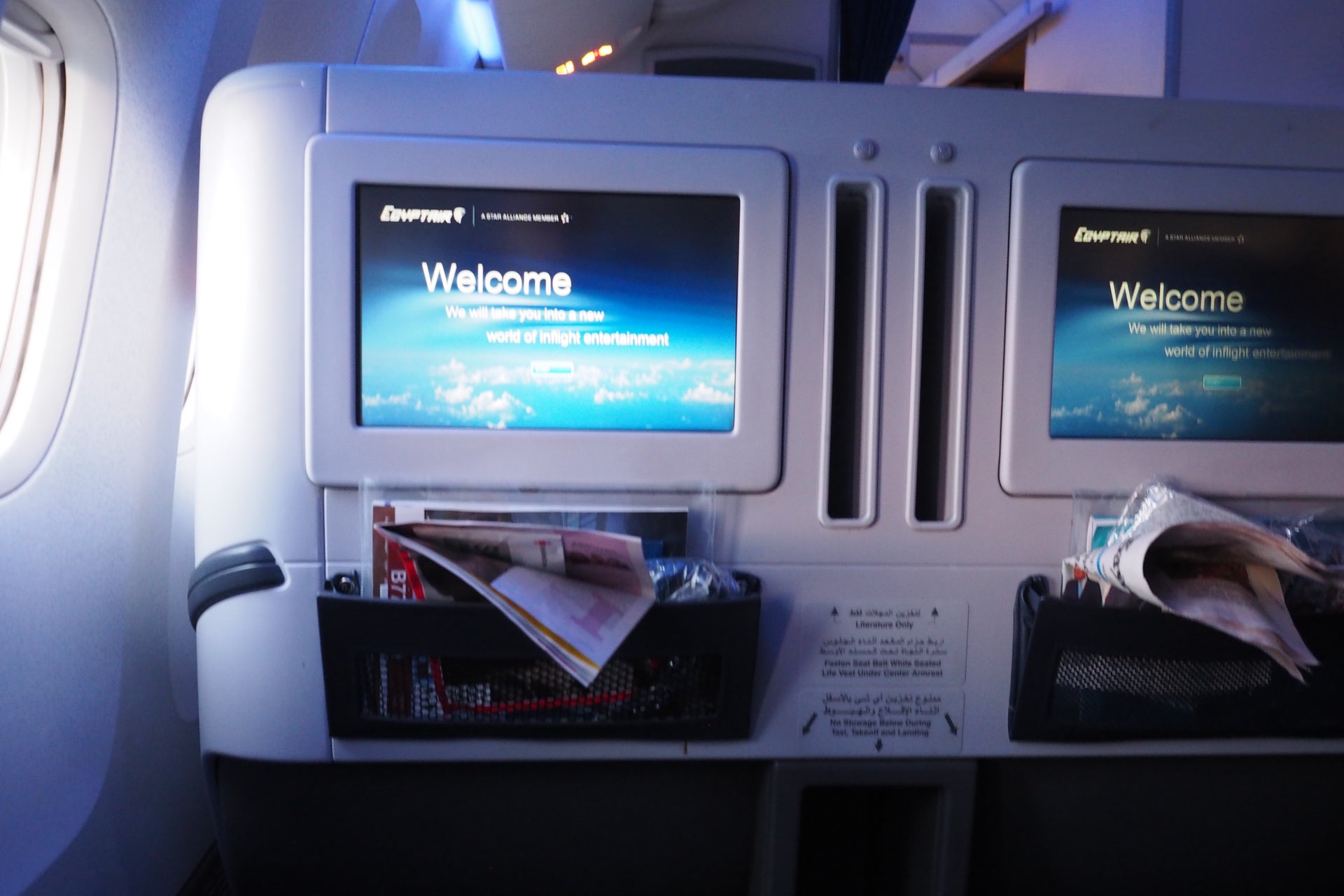 EgyptAir (777300ER) Business Class Flight, JFK to Cairo The Points Guy