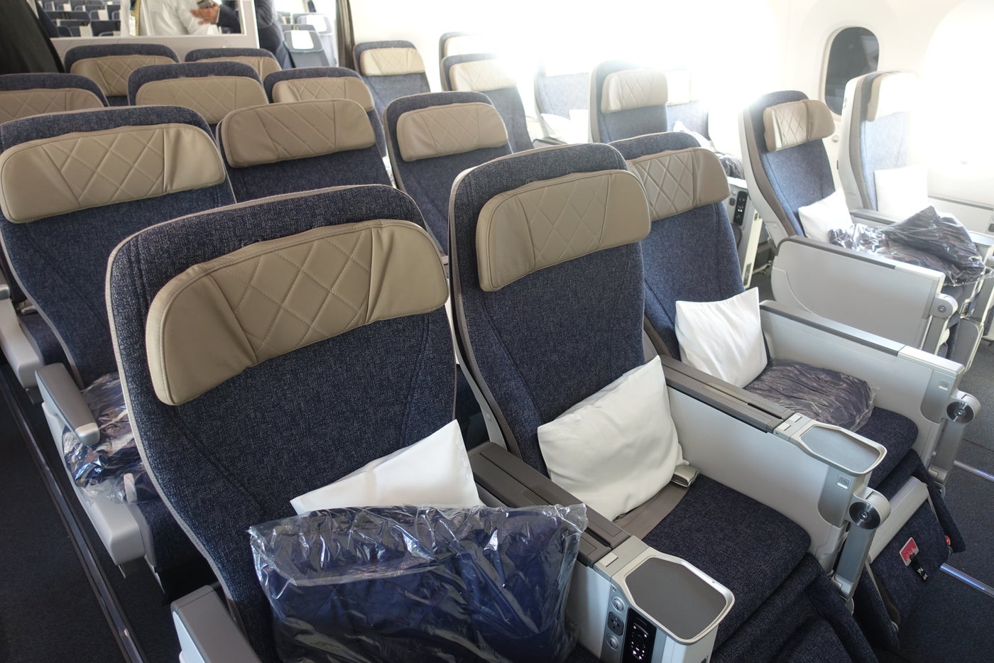 Inside El Al's New Dreamliner On Its Debut from Newark