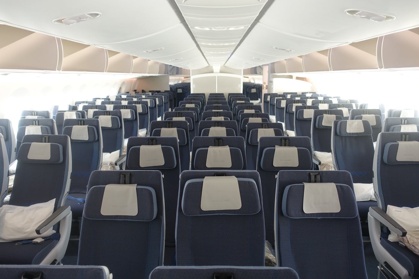 Inside El Al's New Dreamliner On Its Debut from Newark