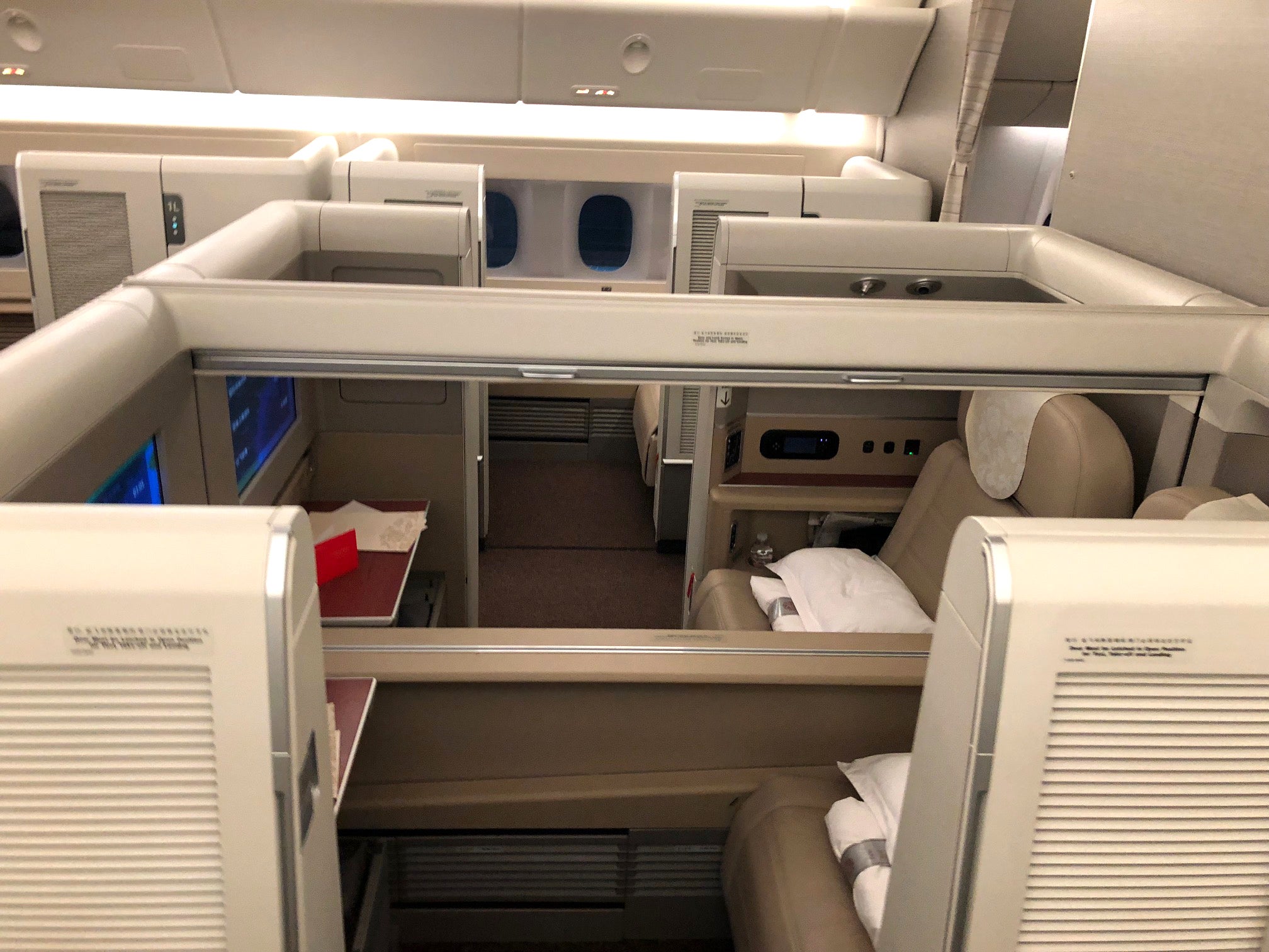China Eastern 777 first class