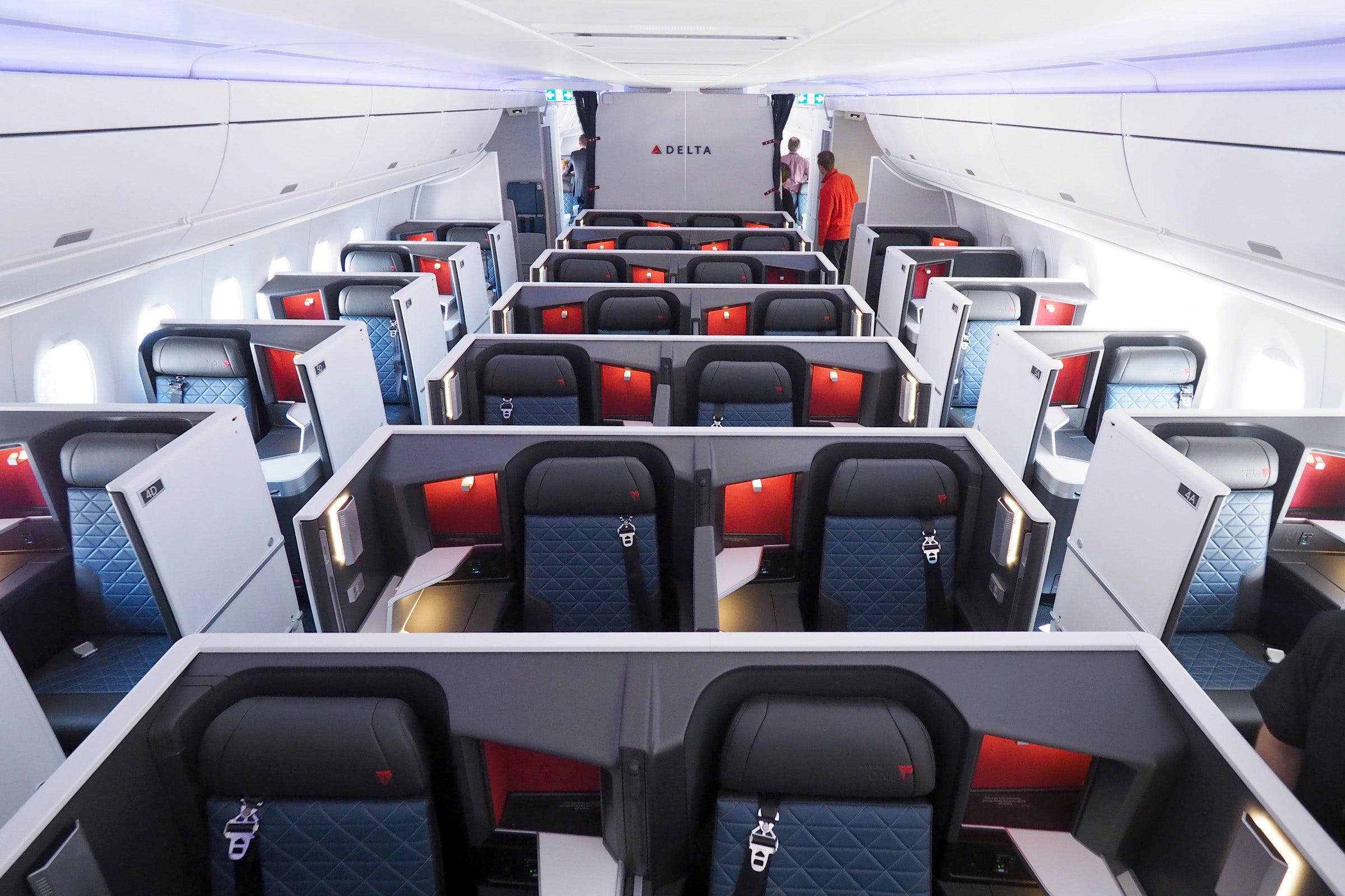 Where To Sit On Deltas Airbus A350 Delta One Business Class The 