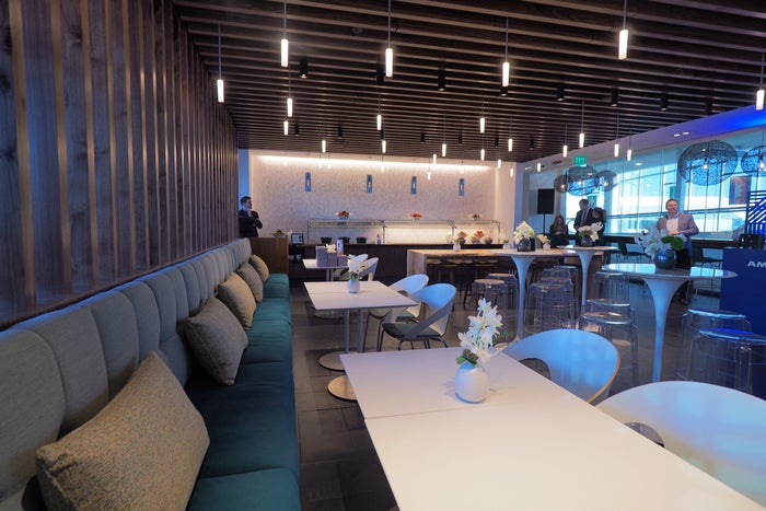 The Amex Centurion Lounge in Philadelphia (PHL). (Photo by Zach Honig / The Points Guy)