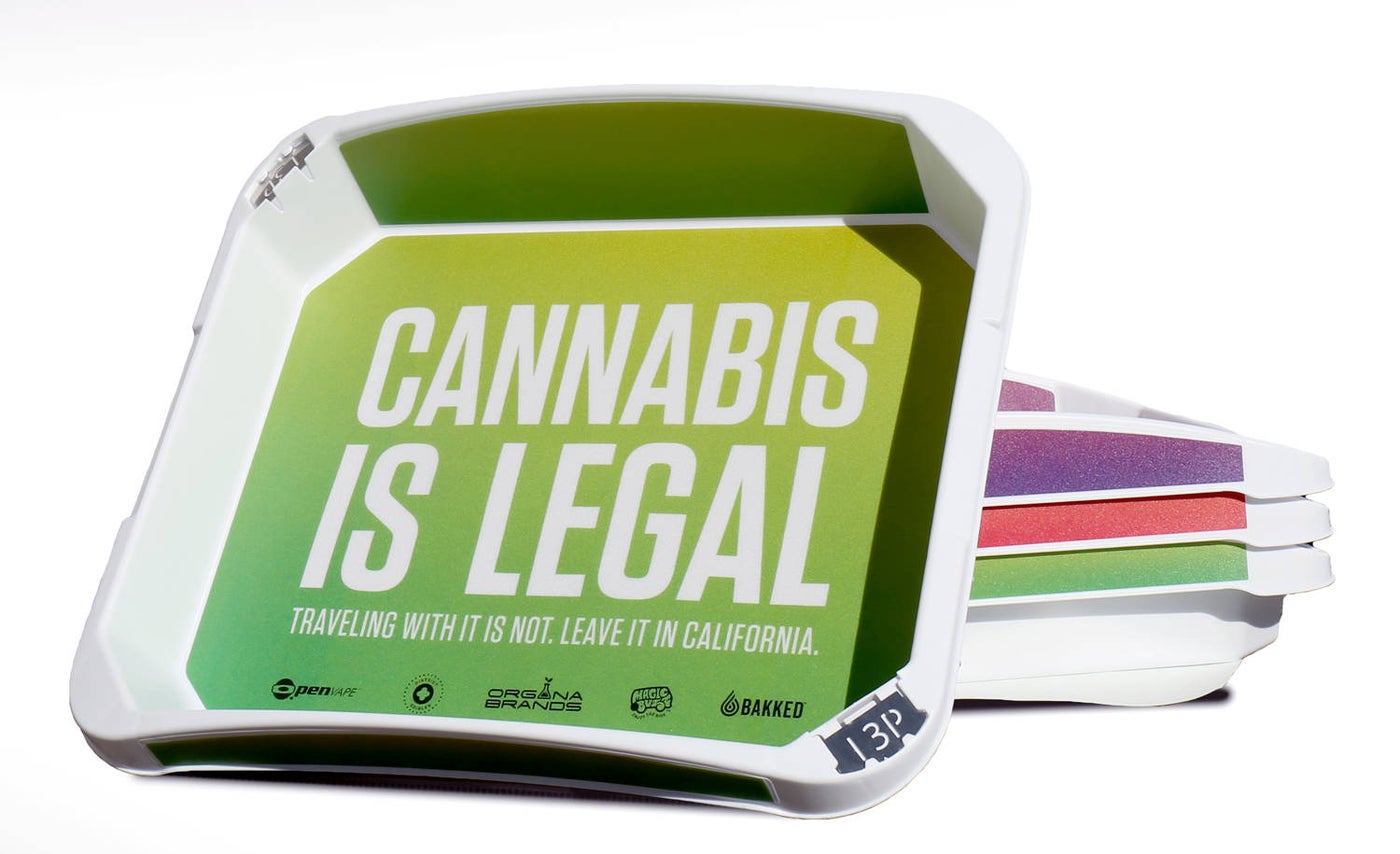 New "Cannabis Is Legal" TSA Bins Being Used in California