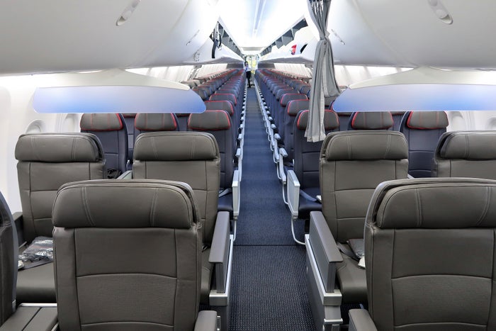 A First Look Inside American Airlines Boeing 737 Max 8