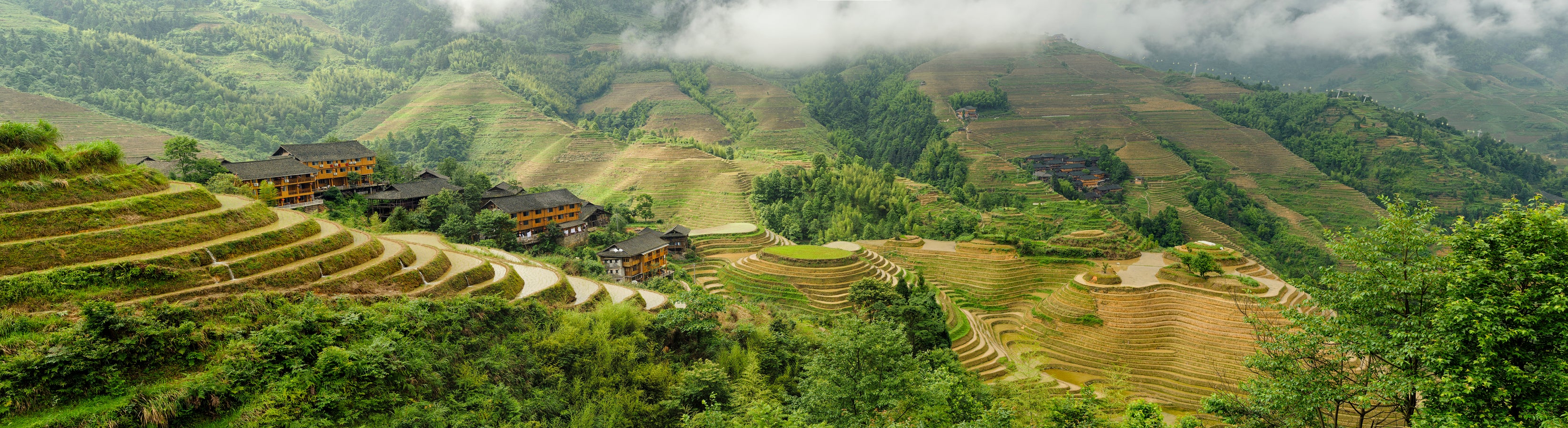 Tiantouzhai rice terraces
