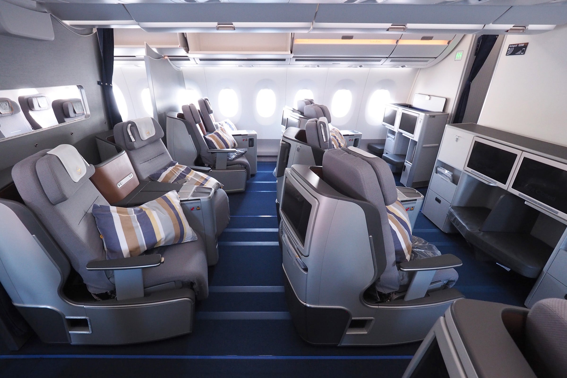 New Lufthansa A350s come with upgraded business class cabin - The