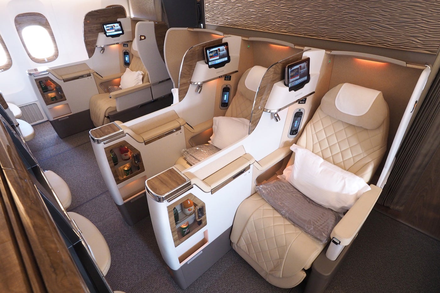 Emirates' Fancy New Business Class Still Has Middle Seats