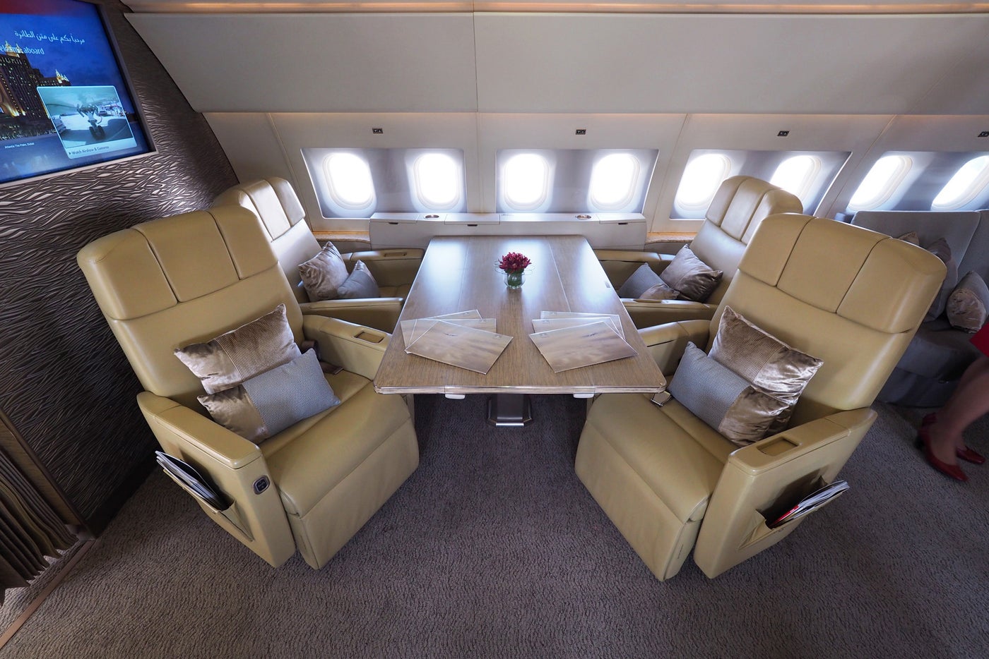 Step Aboard Emirates' Suites-Equipped Airbus A319 Private Jet