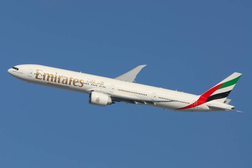 emirates, plane