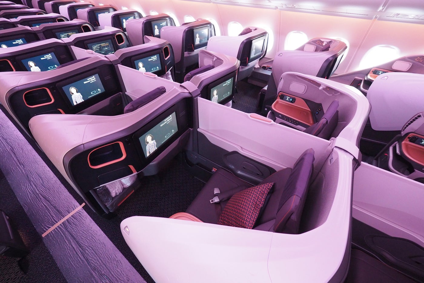 First Look At Singapore Airlines' Brand-new Business Class