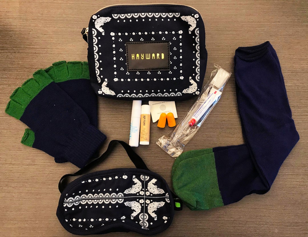 Amenity Kit Review JetBlue Mint Seasonal Kit The Points Guy