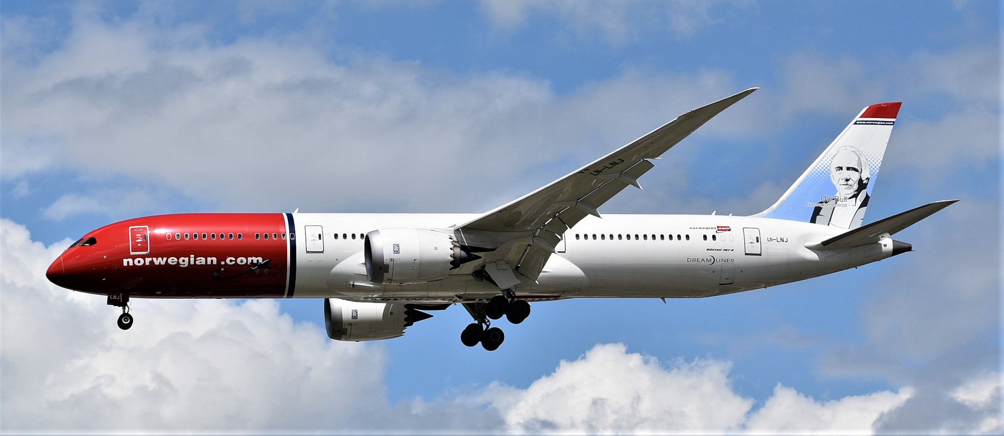 Norwegian 787-9. Photo by Alec Wilson/Flickr.