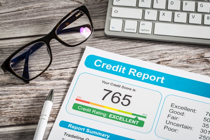 Even if your credit score is high, errors on your report may still be impacting it. Image courtesy of scyther5 via Getty Images.