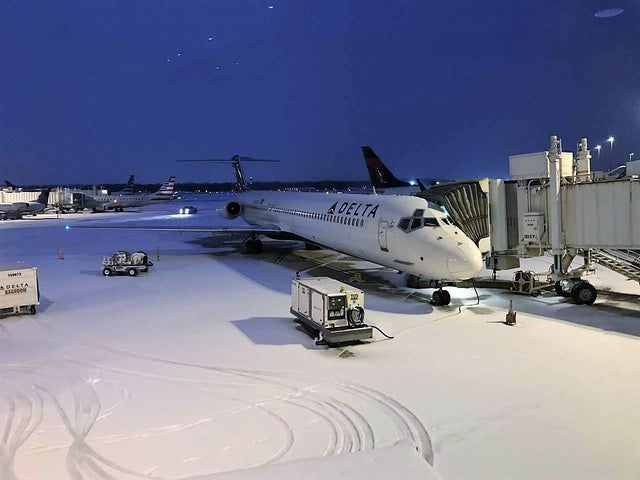 Winter Storm Blankets US With Ice & Snow, Cancelling Flights - The ...