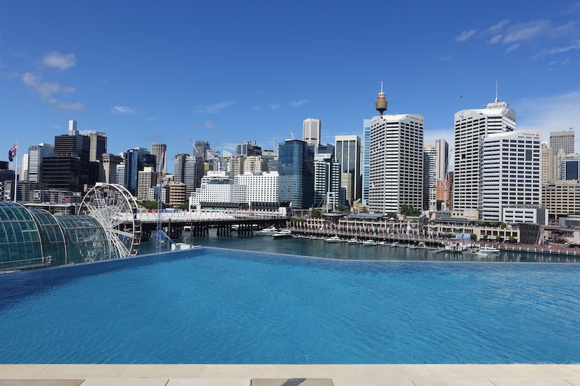 Sofitel Darling Harbour pool good