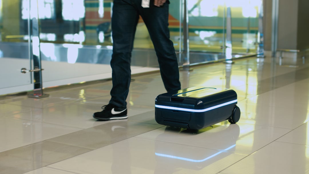 Smart Luggage That Follows You Premieres at CES The Points Guy