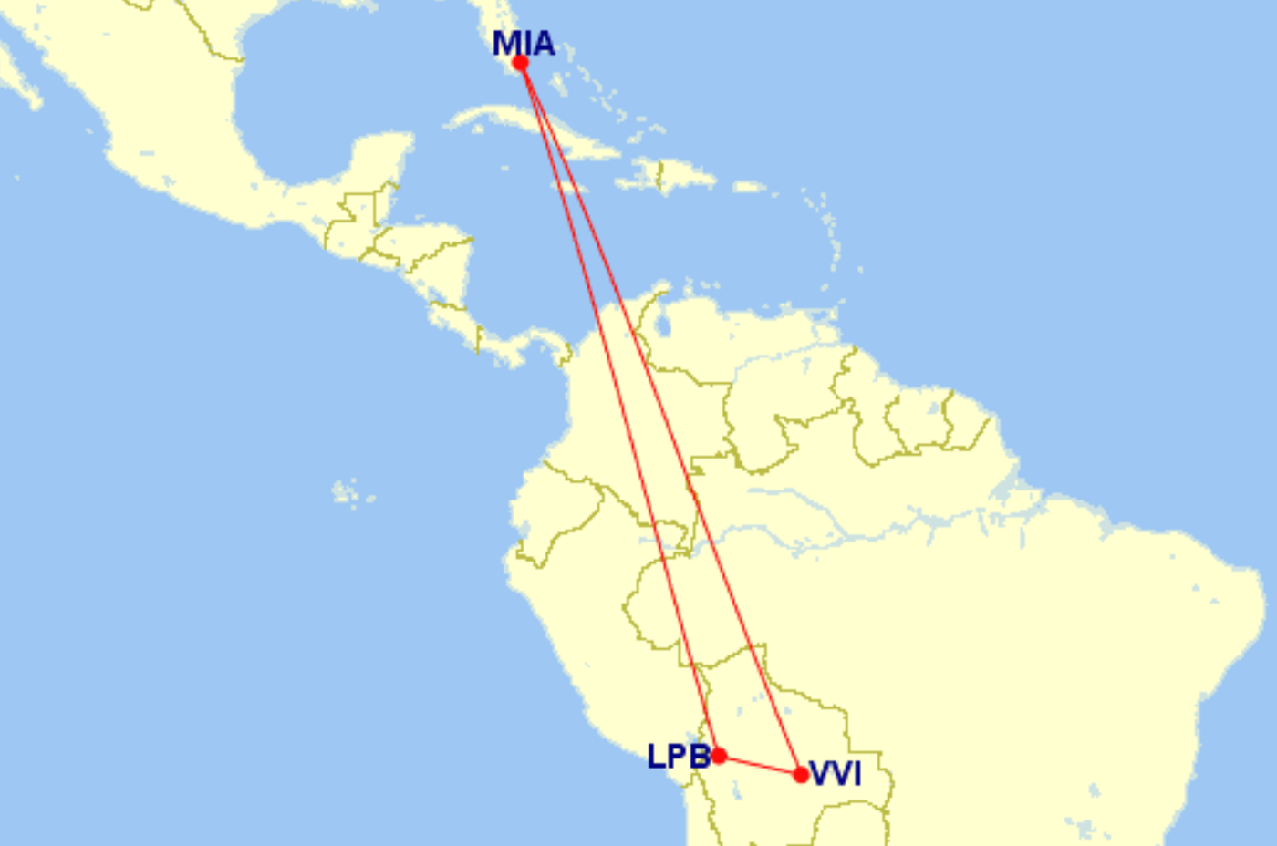 AA's Ending Its Intra-Bolivian Flights After 26 Years AA's Ending Its Intra-Bolivian Flights After 26 Years