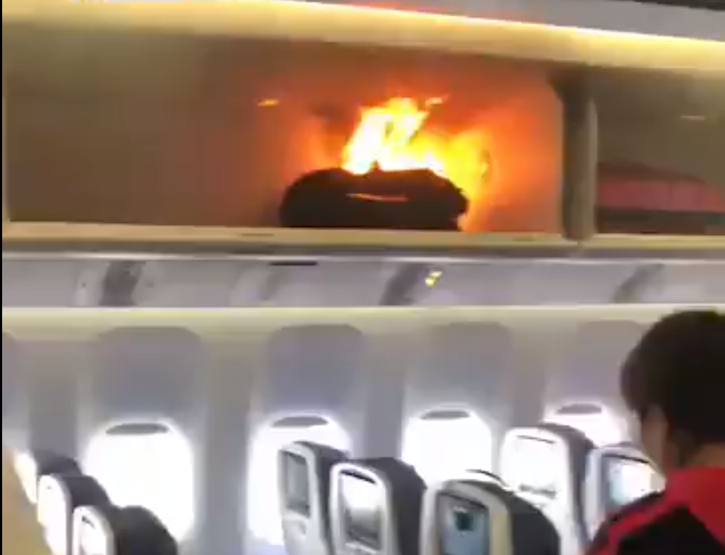 China Southern battery fire featured