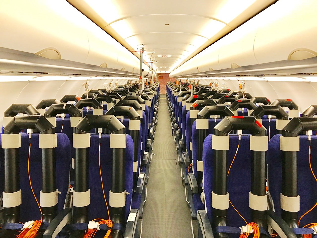 Have a Look Inside the Airbus A321LR Test Aircraft -1