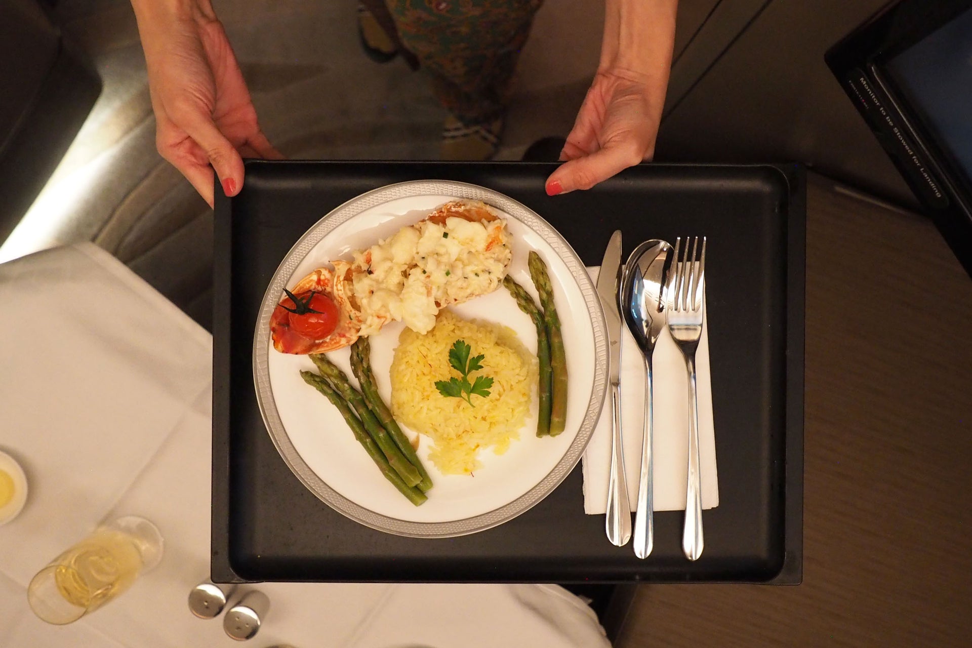 We Tried Delta's First Class Meal PreSelection — Here's How it Works
