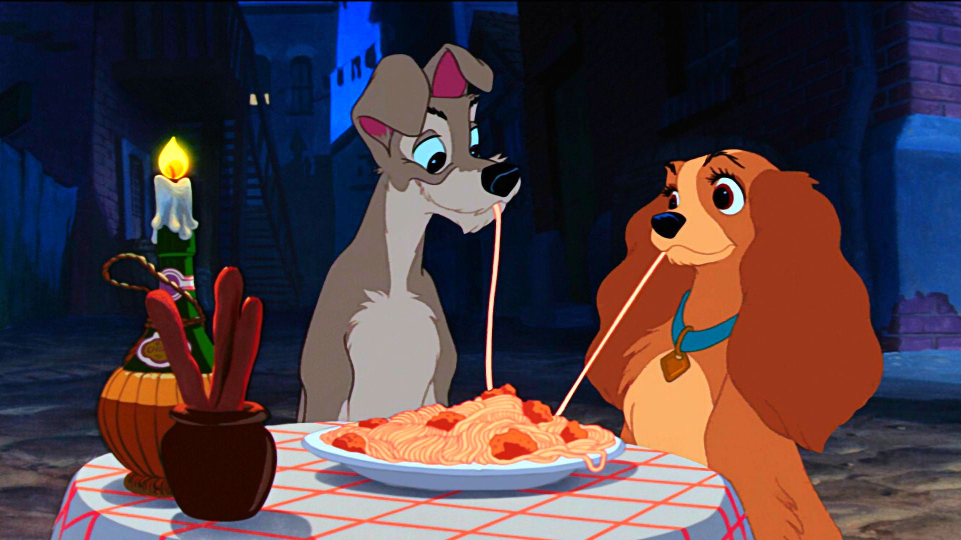 lady-and-the-tramp-romantic dinner