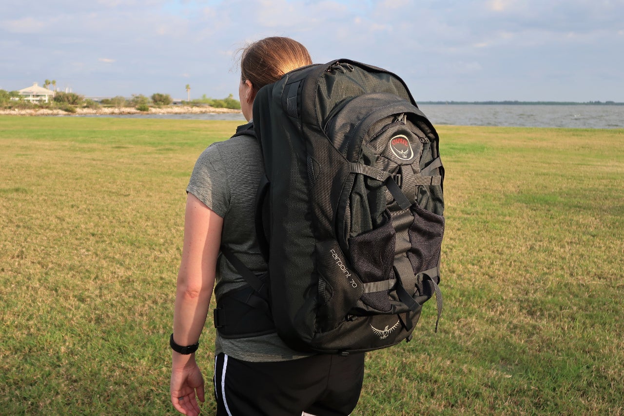 meloen Kosten eeuw Luggage Review: Osprey Farpoint 70 Travel Backpack - The Points Guy