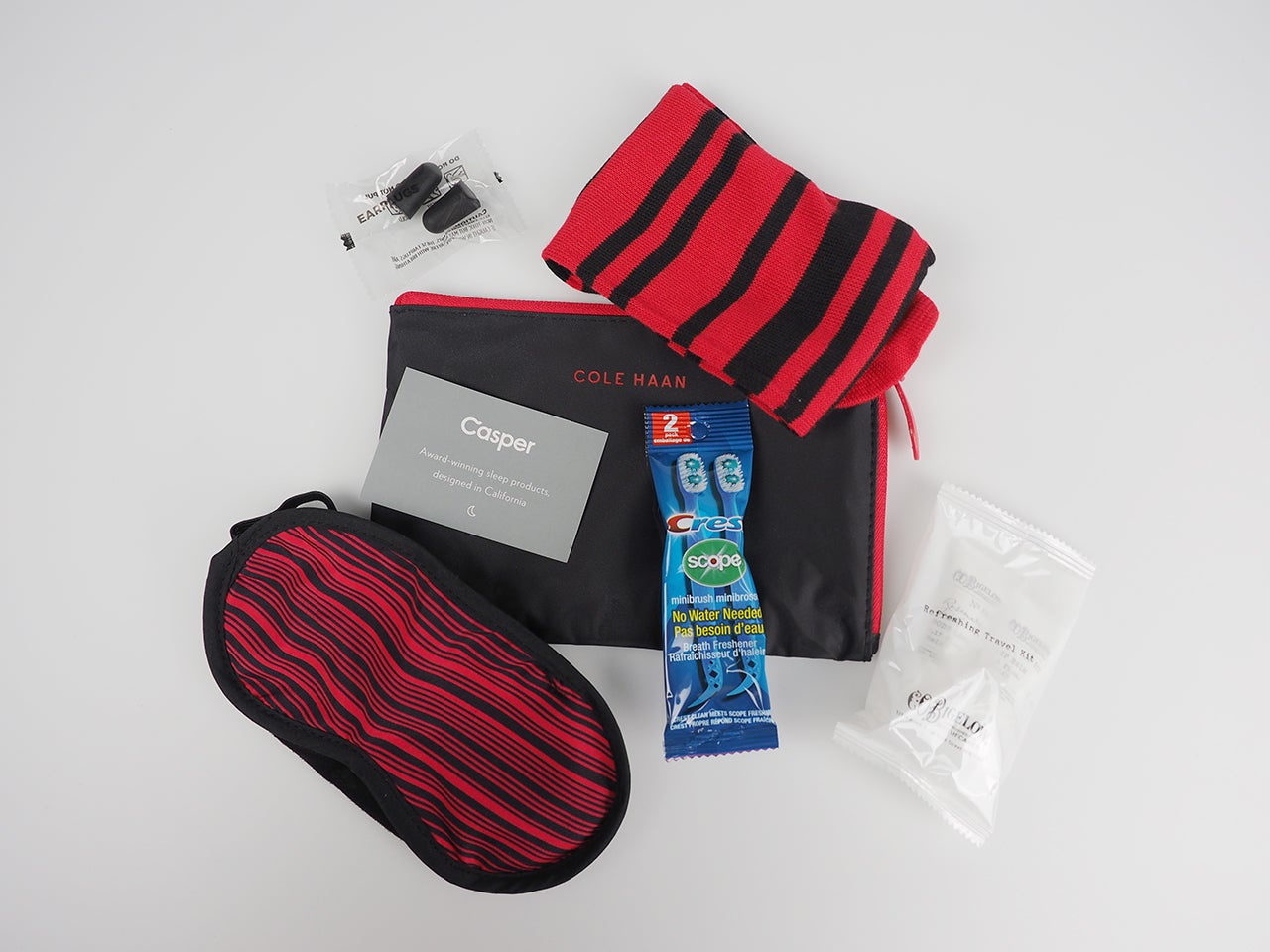 Check Out American Airlines' 2018 Cole Haan Amenity Kits