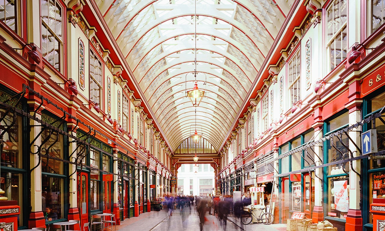 City Of London Book, The Square Mile, London, Ec, United Kingdom Architect:  Unknown 2010 City Of London, Leadenhall Market, Sir Horace Jones, 2010, One Of London'S Oldest Food Markets, Since The 14Th Century