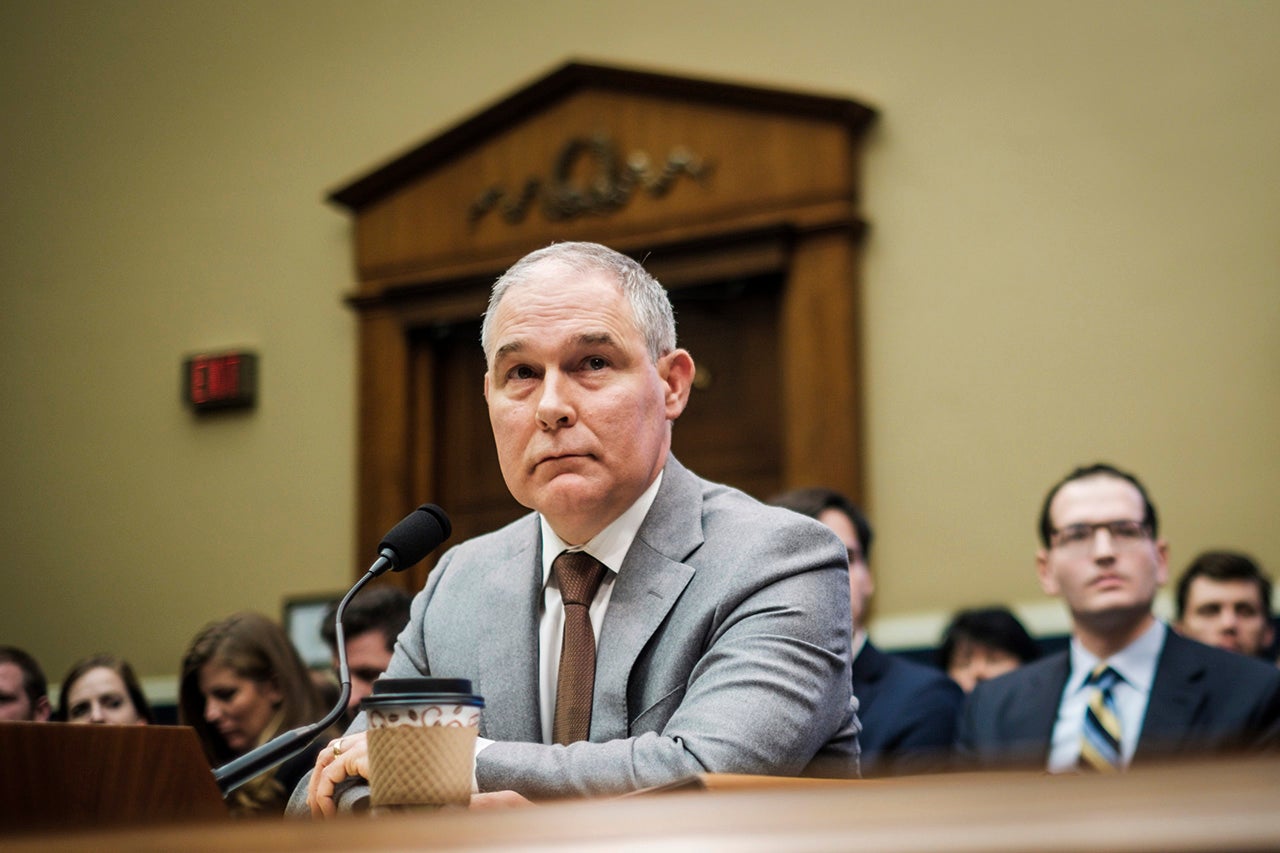 EPA Chief Scott Pruitt Testifies At House Hearing On Mission Of The EPA