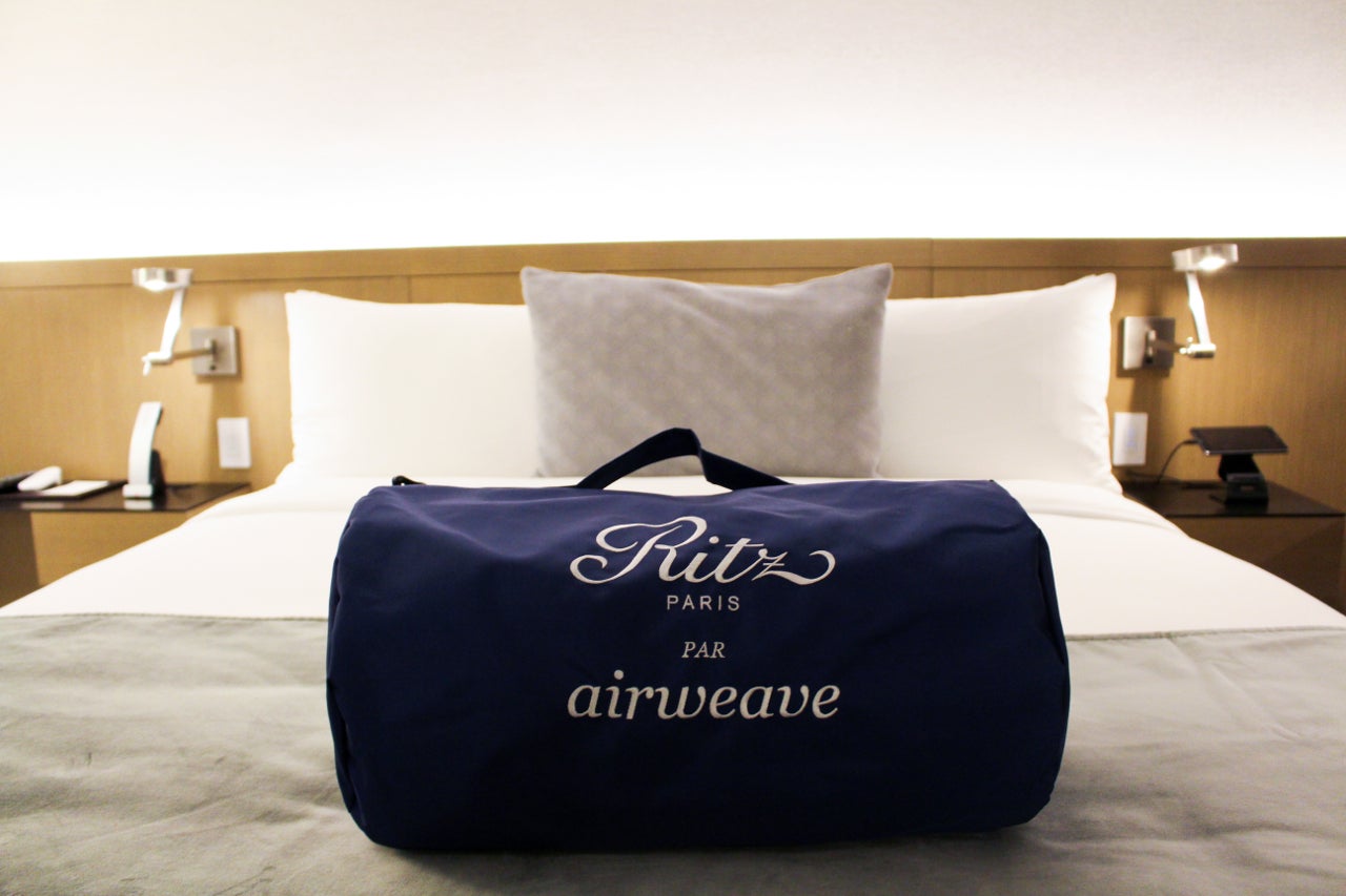 Product Review: The Ritz Paris Collection by airweave in Traveler DUAL MODE  - The Points Guy