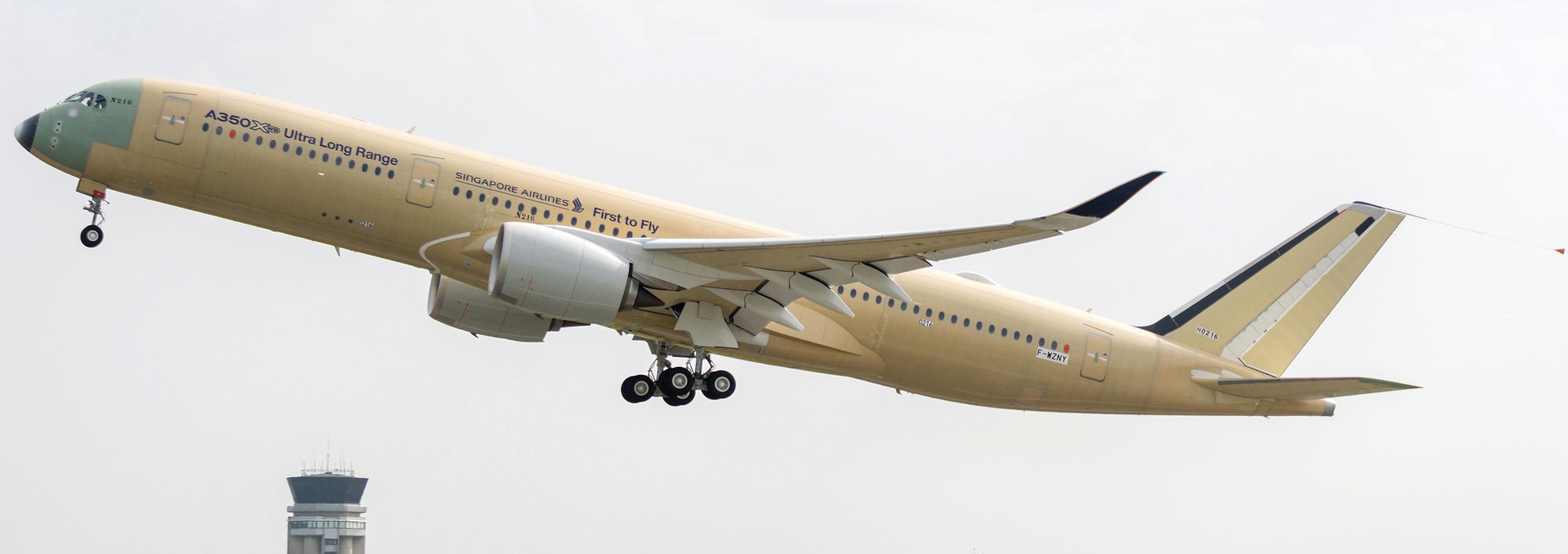 A350 ULR First Flight