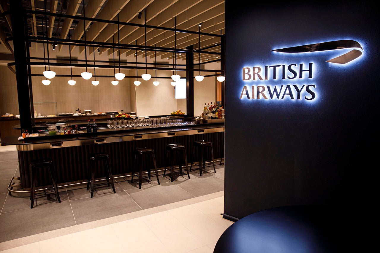 British Airways FCO Lounge