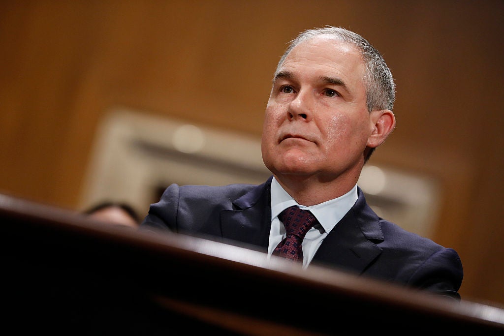 EPA's Pruitt Really, Really Likes The Ritz-Carlton's Lotion - The ...