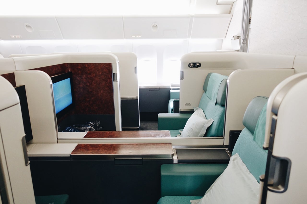 Korean Air First Class Suites