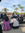 Evacuated passengers outside DAB as bomb squads sweep the airport. Photo by Nathan Blum via Twitter.